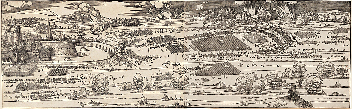 The Siege of a Fortress (left side only, of 2 blocks) Slider Image 2